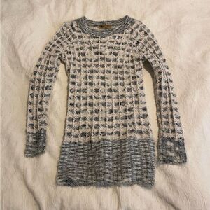 Katsumi size Small Y2K Long Sleeve Soft Tunic Sweater
